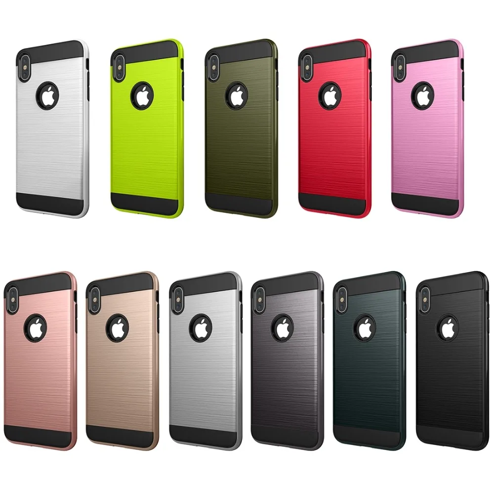 HAWEEL ворсованной текстурой ударопрочный чехол Защитный для iPhone XR/XS Max/XS/Galaxy S6/S7/Note