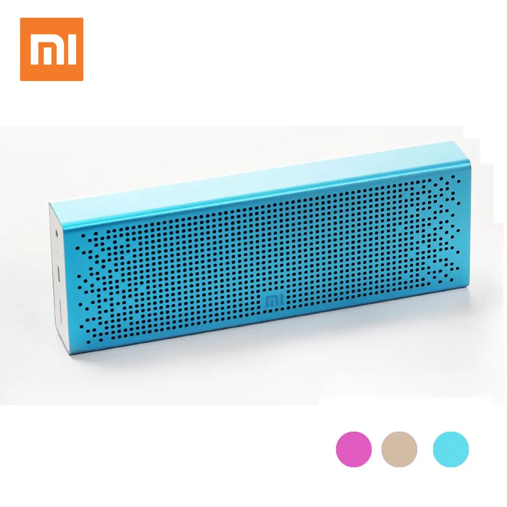 Оригинальный Xiaomi Mi Bluetooth динамик стерео беспроводной мини портативный колонки