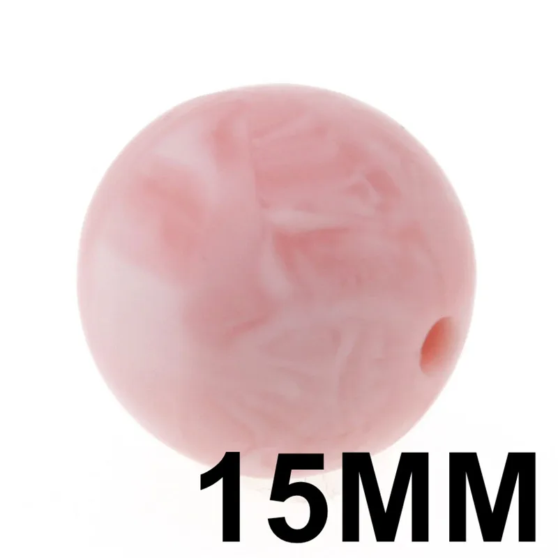 71 Marble red 20 шт. металлический Мраморный Круглый 12-15 мм силиконовый для детей для прорезывания зубов Teether Bead BPA свободное вскармливание жевательный круглые силиконовые бусы Diy - Цвет: 71 Marble red
