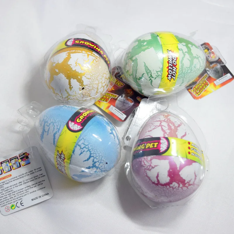 5*7 см период Динозавры в воде игрушки для выведения яйцо динозавра трещины