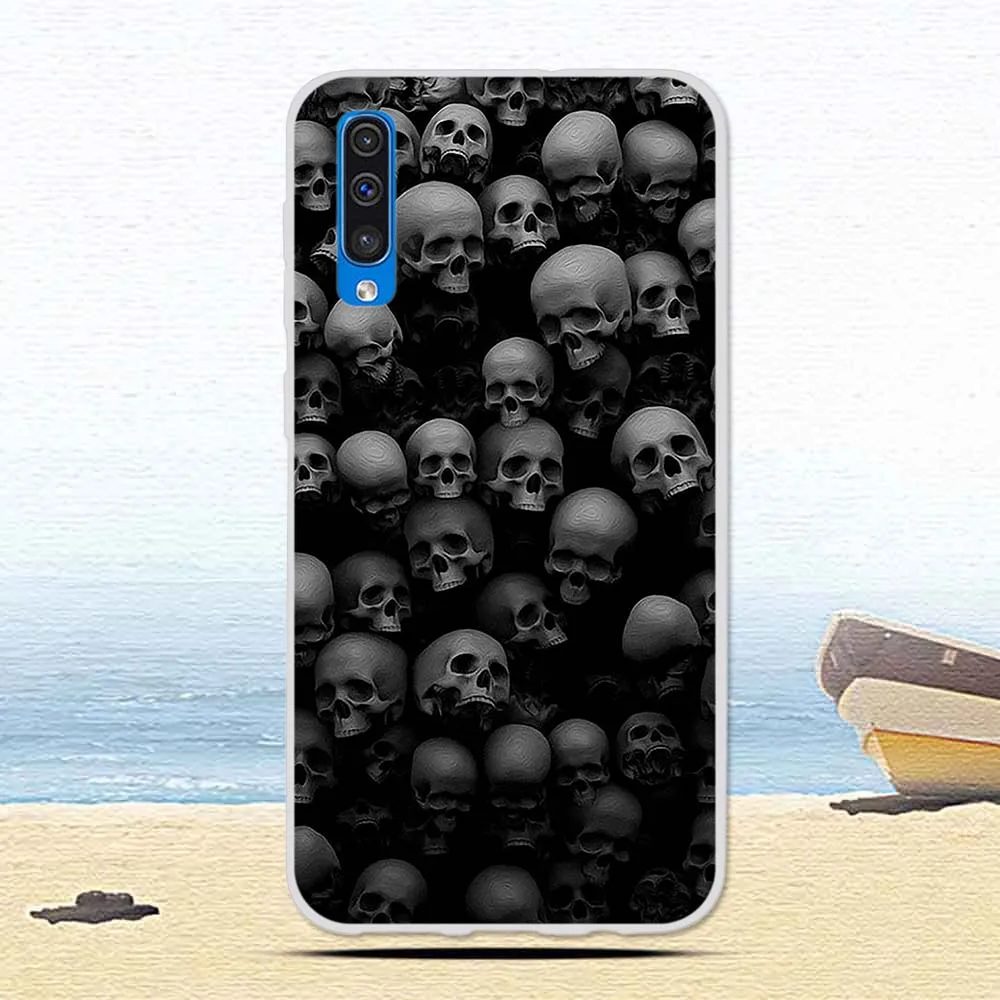 31 Роскошный чехол из термополиуретана и силикона для samsung Galaxy A50 A 50, Модный чехол для телефона с цветочным рисунком, Мягкий защитный чехол s Fundas - Color: 31
