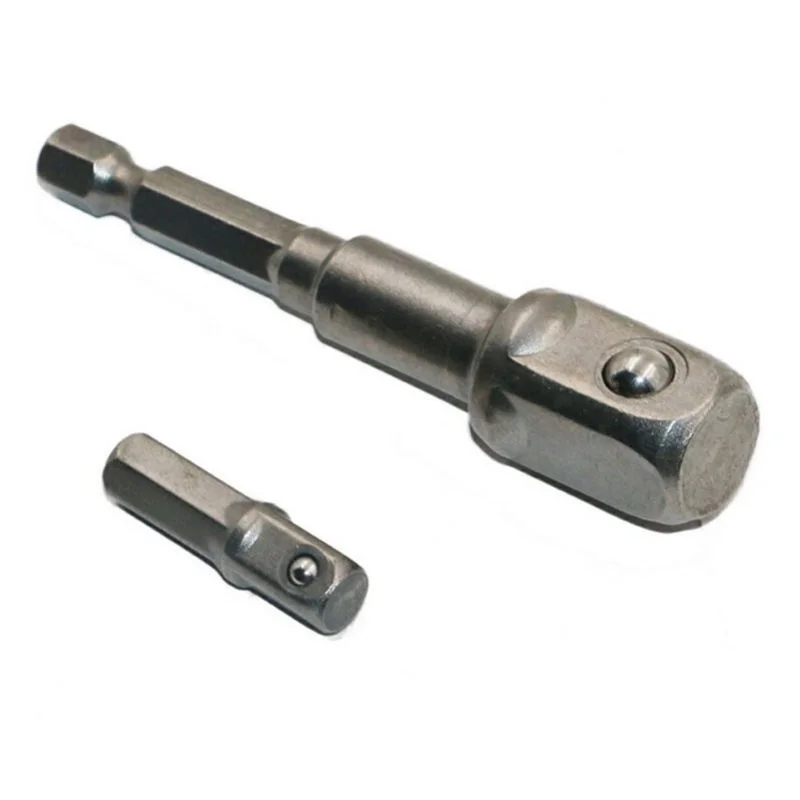 Адаптер гнезда для ударного сверла с шестигранным хвостовиком и квадратным