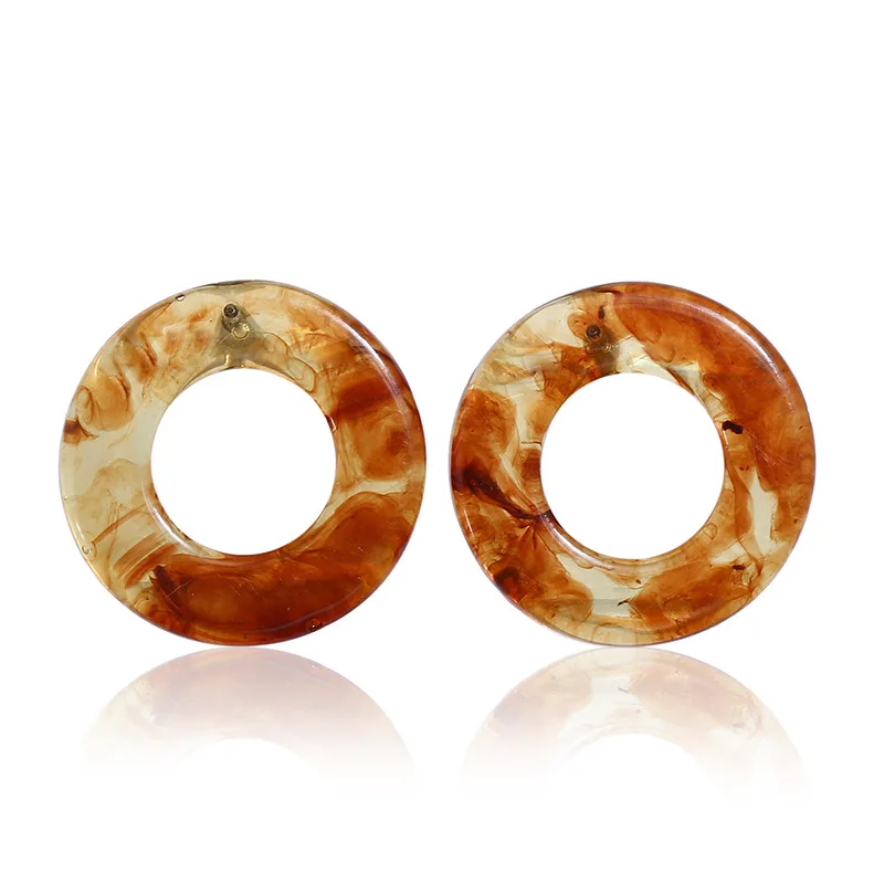 

Fashion Geometric Hollow Round Stud Earrings Temperament Wild Multicolor Women's Earings Party Jewelry Accessories