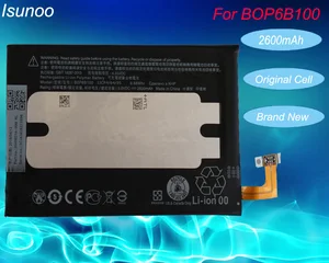 ISUNOO 2600mAh BOP6B100 Li-polymer Battery For HTC one 2 M8 W8 E8 Dual Sim M8T M8W M8D M8x M8e M8s M8si One2 One+with tools