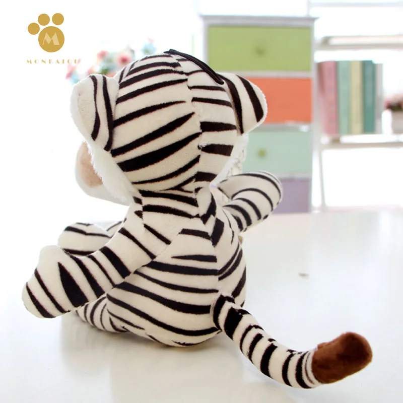 Зоопарк игрушки Мягкий в виде тигра льва жирафа с леопардовым принтом кукла