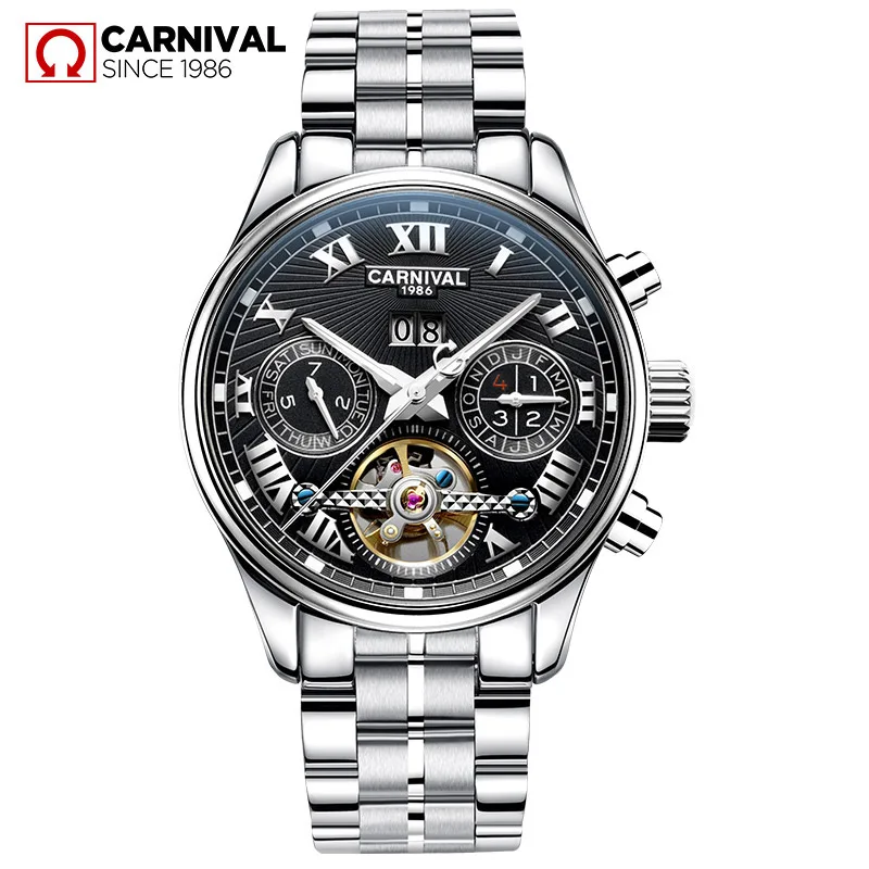 Watch Men Business Waterproof Clock Mens Watches Brand Luxury Fashion Casual Sport Mechanical Wristwatch Relogio Masculino 2017