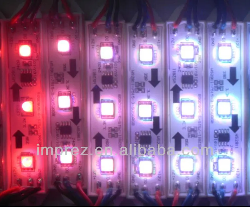 Arduino контроллер smd 5050 w2811 rgb сменный ЖК экран dc5v 100 шт./лот|pixel led module|led modulepixel |