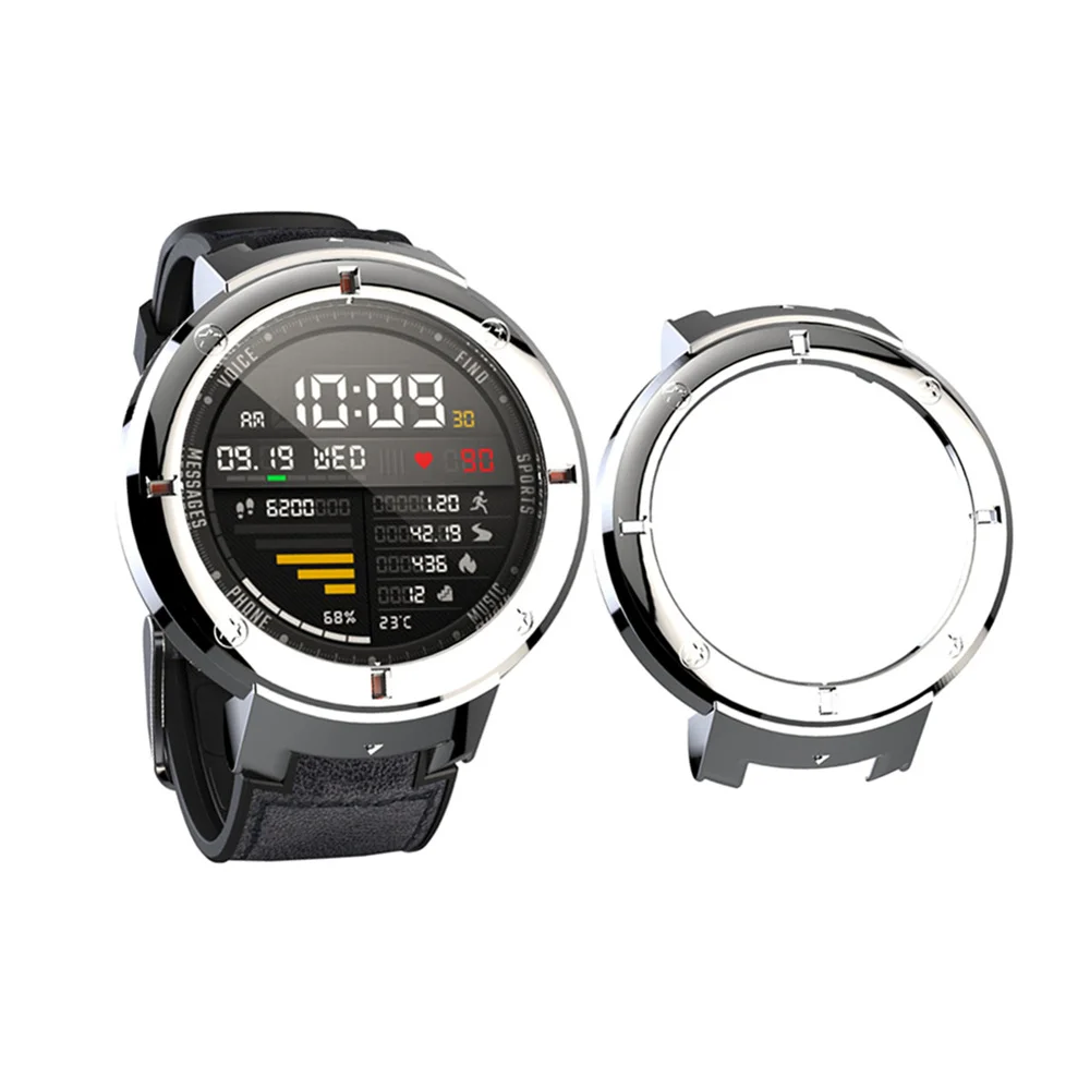 PC защитный чехол для часов для Xiaomi Huami Amazfit Verge 3 ультратонкий защитный чехол для Amazfit 3 Verge чехол-бампер аксессуар