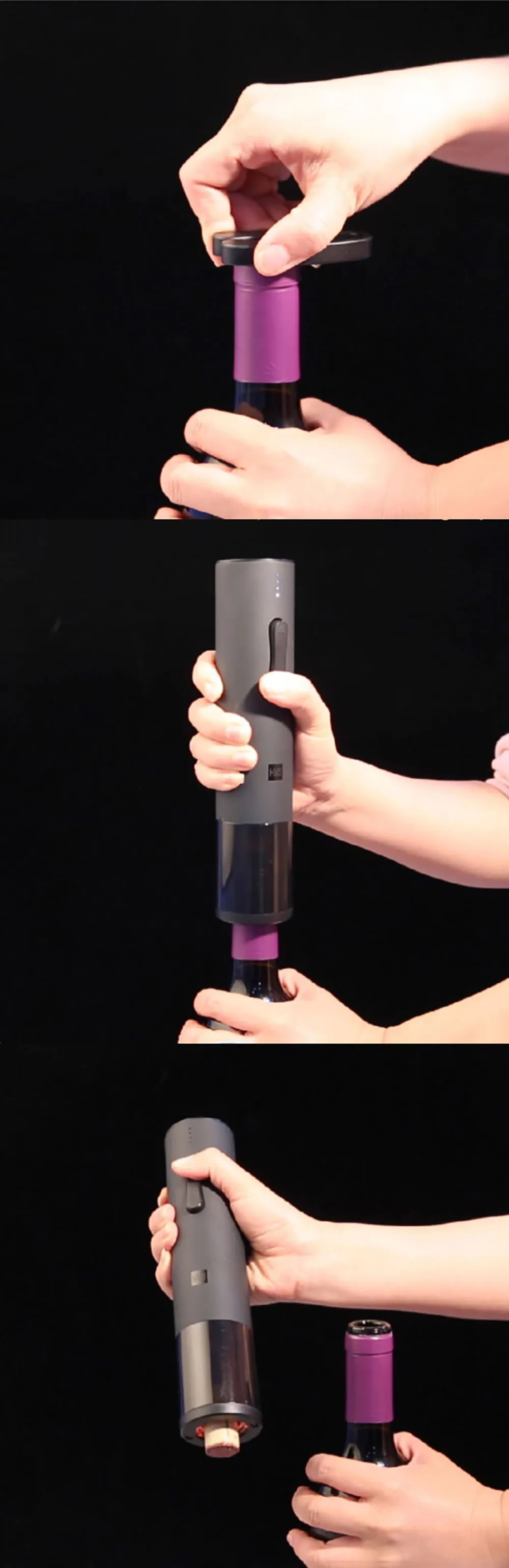 Xiaomi Mijia Huohou автоматическая бутылка Красного вина Электрический штопор 6S Открывалка фольга резак пробковый набор инструментов для дома Свадебная вечеринка