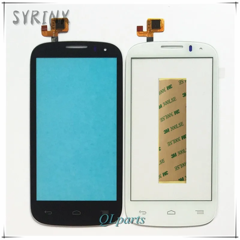 Syrinx с 3M лентой сенсорный экран дигитайзер для Alcatel One Touch Pop C5 Ot5036 5036 5036D стекло