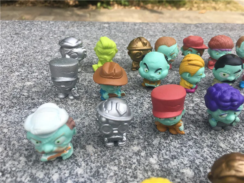 Zombie Zity Bouncerz Mini 10 шт. игрушек фигурки специальное издание случайная Новинка без