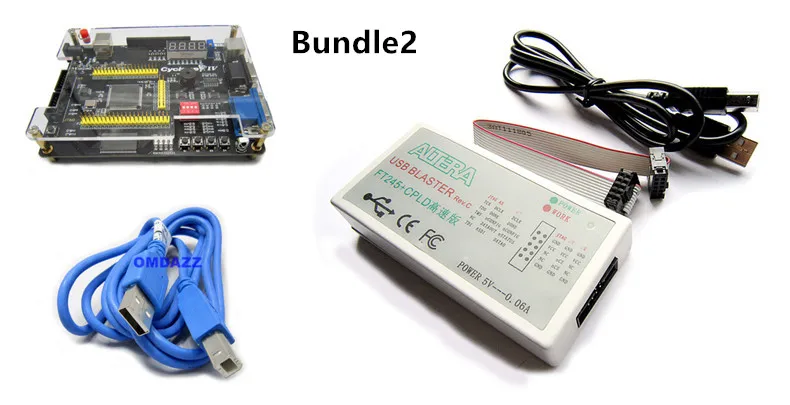 Altera Cyclone IV EP4CE6 FPGA макетная плата NIOSII EP4CE PCB и USB Blaster Jtag как программист