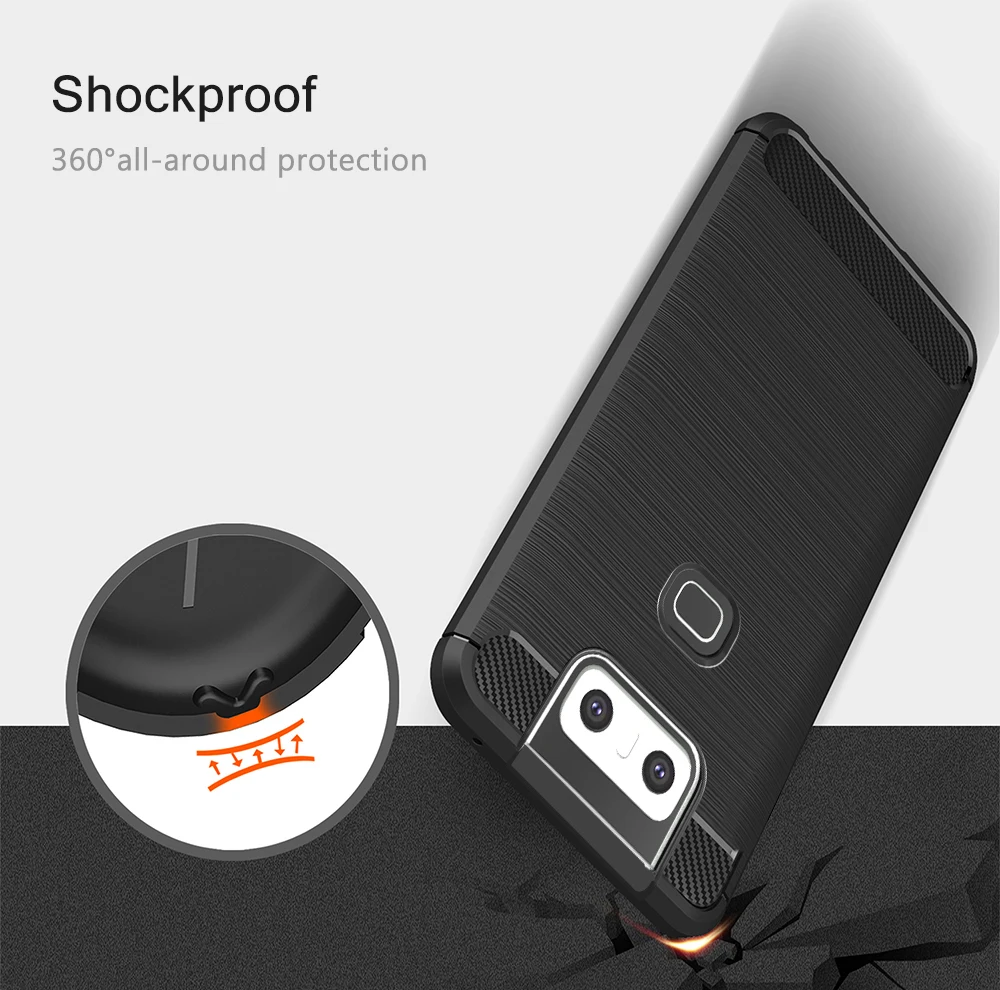 For ASUS Zenfone 6 ZS630KL Case Silicone Rugged Armor Soft Back Cover 2019 6z Phone Fundas Coque Cases |