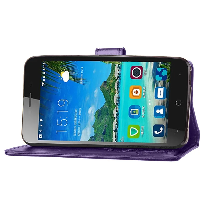Роскошный чехол для телефона для zte Blade A610 A610C 610 флип-чехол-бумажник из искусственной кожи с откидной Чехол для zte A610 A610C чехол