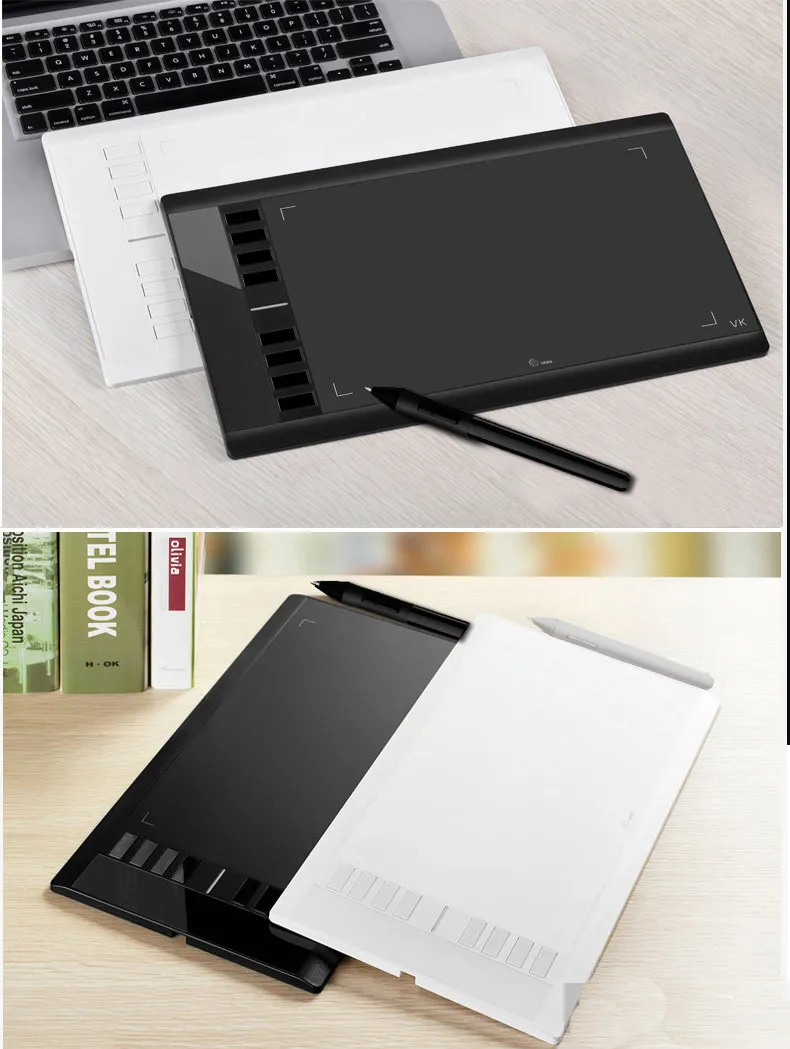 UGEE M708 8192 уровней 10x6 дюймов планшет для рисования цифровой планшет умный графический планшет ручка для рисования для письма живопись профессиональный дизайнер