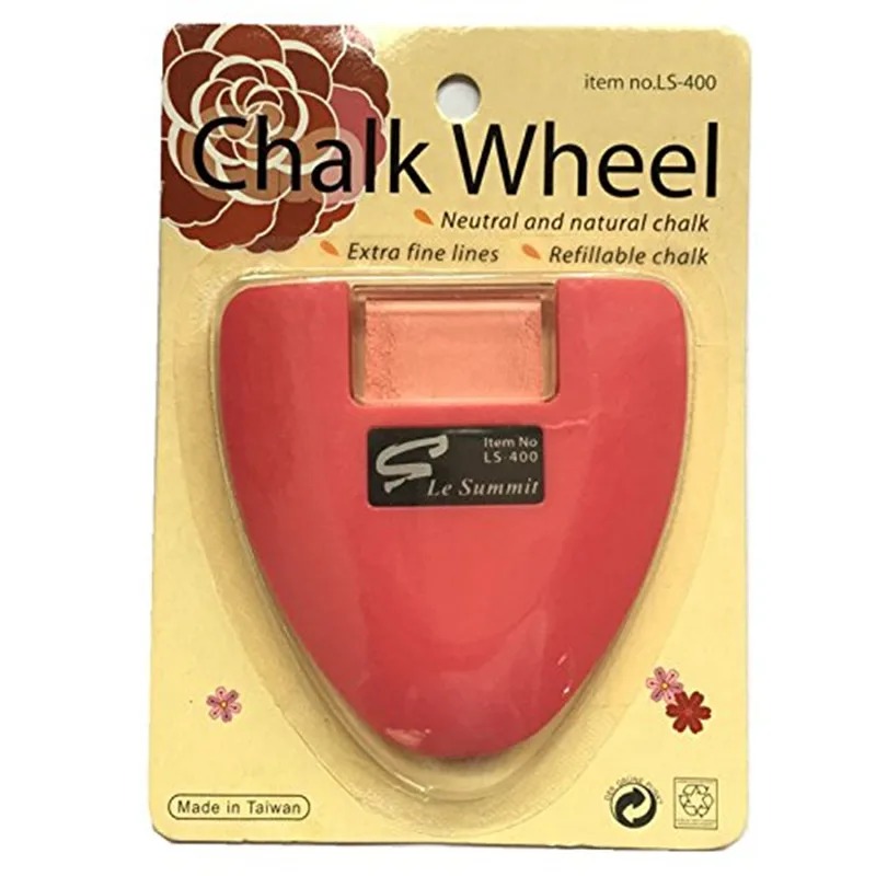 

1pc Chalk Wheel Fabric Marker Tailor's Chalk DIY Sewing Parts Tools 5BB5563