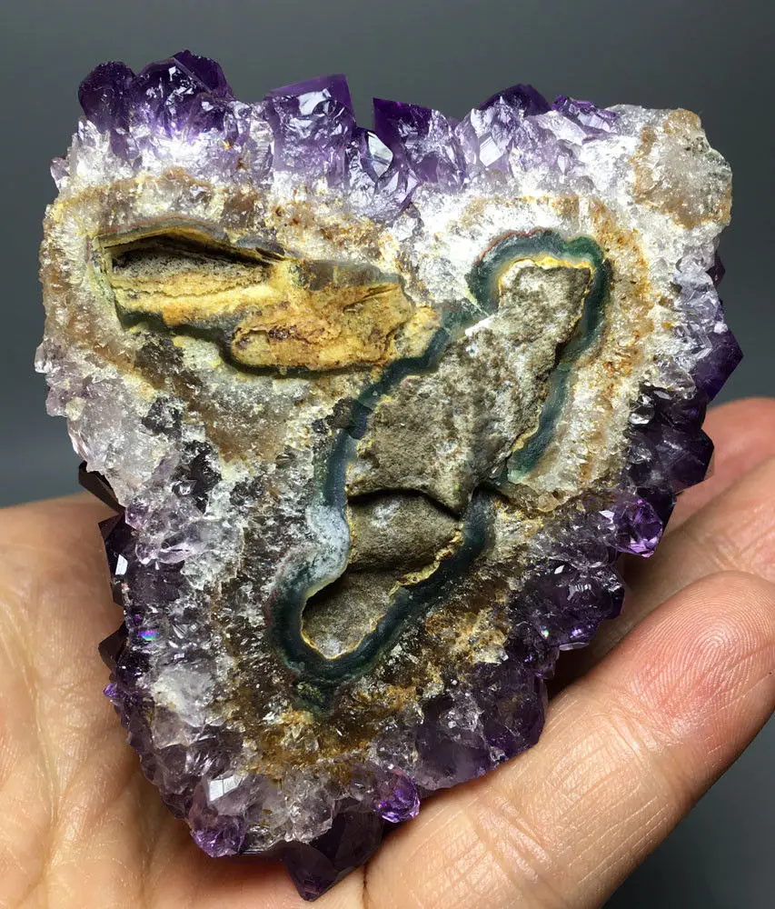 346g натуральные уникальные скелетные и calcite кластер образец кристалла кварца