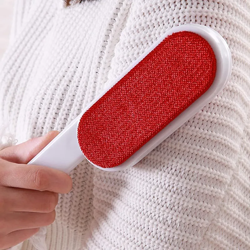 

2019 Anti-Static Magic Lint Dust Hair Remover Cloth Dry Cleaning Brush Double-sides Sweater Sticky Wool Device Clothing Brush