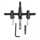 Пила для отверстий по дереву 30 мм-120 мм, набор инструментов для сверло аккумуляторной дрели