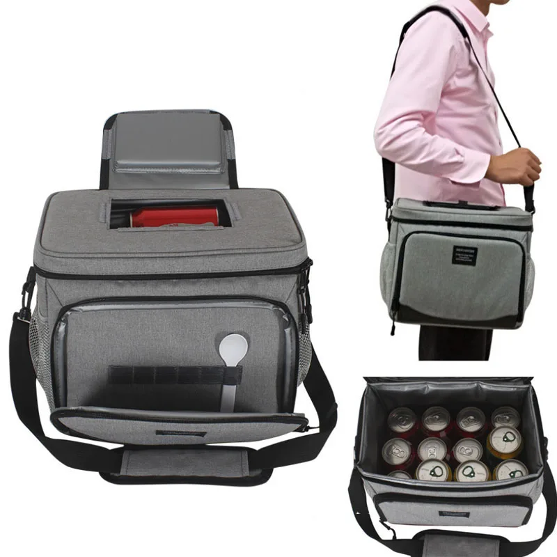 DENUONISS бренд нет утечки воды отличная прочная сумка холодильник LunchBox большой