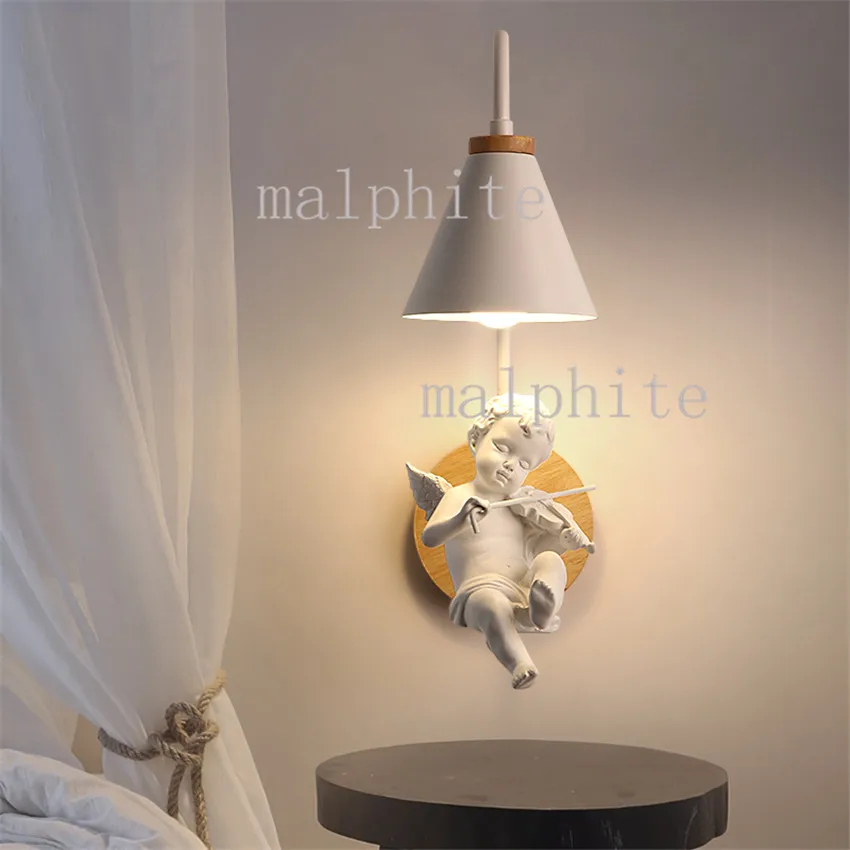 Nordic Style Cartoon Wall Lamp Lighting Bedroom Bedside Romantic Decor Lighs Luminaria Cafes Sconce LED Light Fixtures | Лампы и