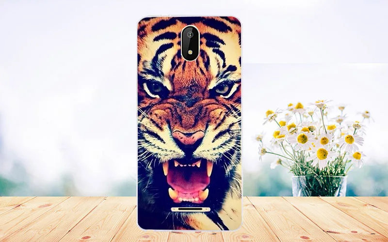 Для Micromax Q409 чехол s Роскошный Волк тигр филин Роза окрашенная мягкая Задняя накладка чехла из ТПУ Для Micromax Q409 Fundas Coque Phone Sheer