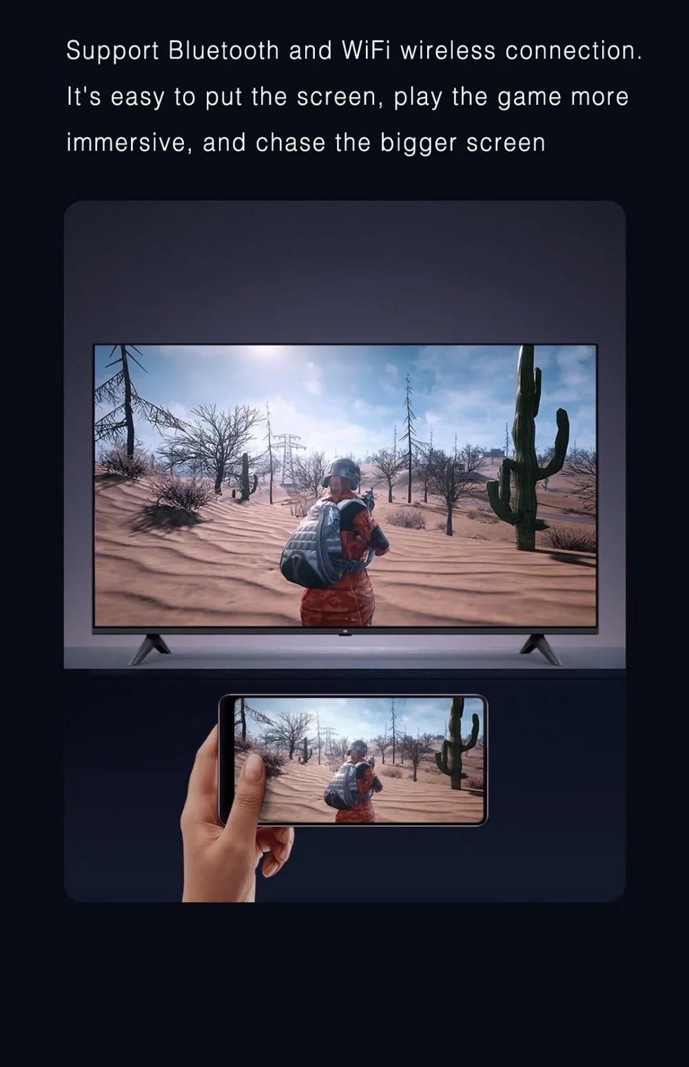 Xiaomi tv 65 дюймов E65A настоящий 4 к без полей полный экран ТВ комплект 2 ГБ+ 8 Гб памяти антистатические AI Голосовое управление Dolby звук