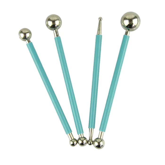 4 шт./компл. моделирование мяча из нержавеющей стали инструменты для ручного