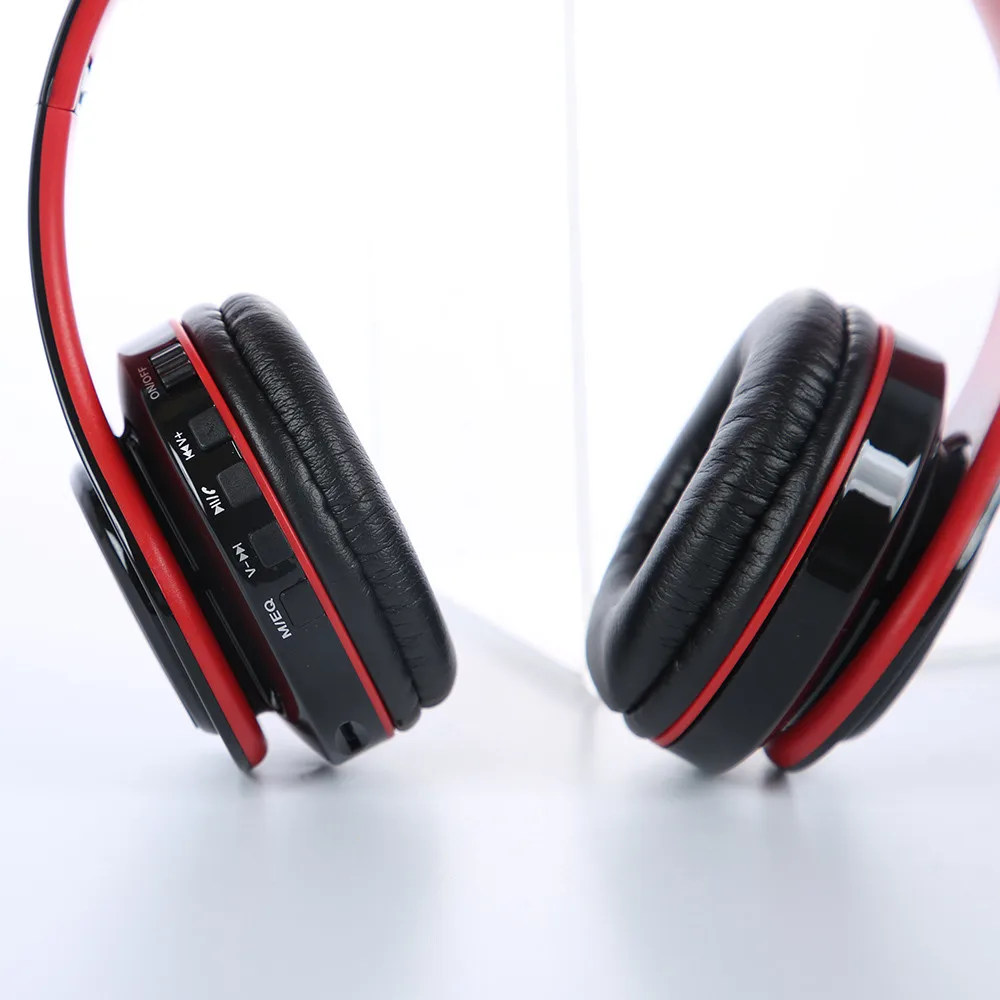 Беспроводные наушники VOBERRY, гарнитура Bluetooth 4,1, регулируемые складывающиеся наушники с микрофоном для ПК, мобильного телефона, Mp3 DD CT