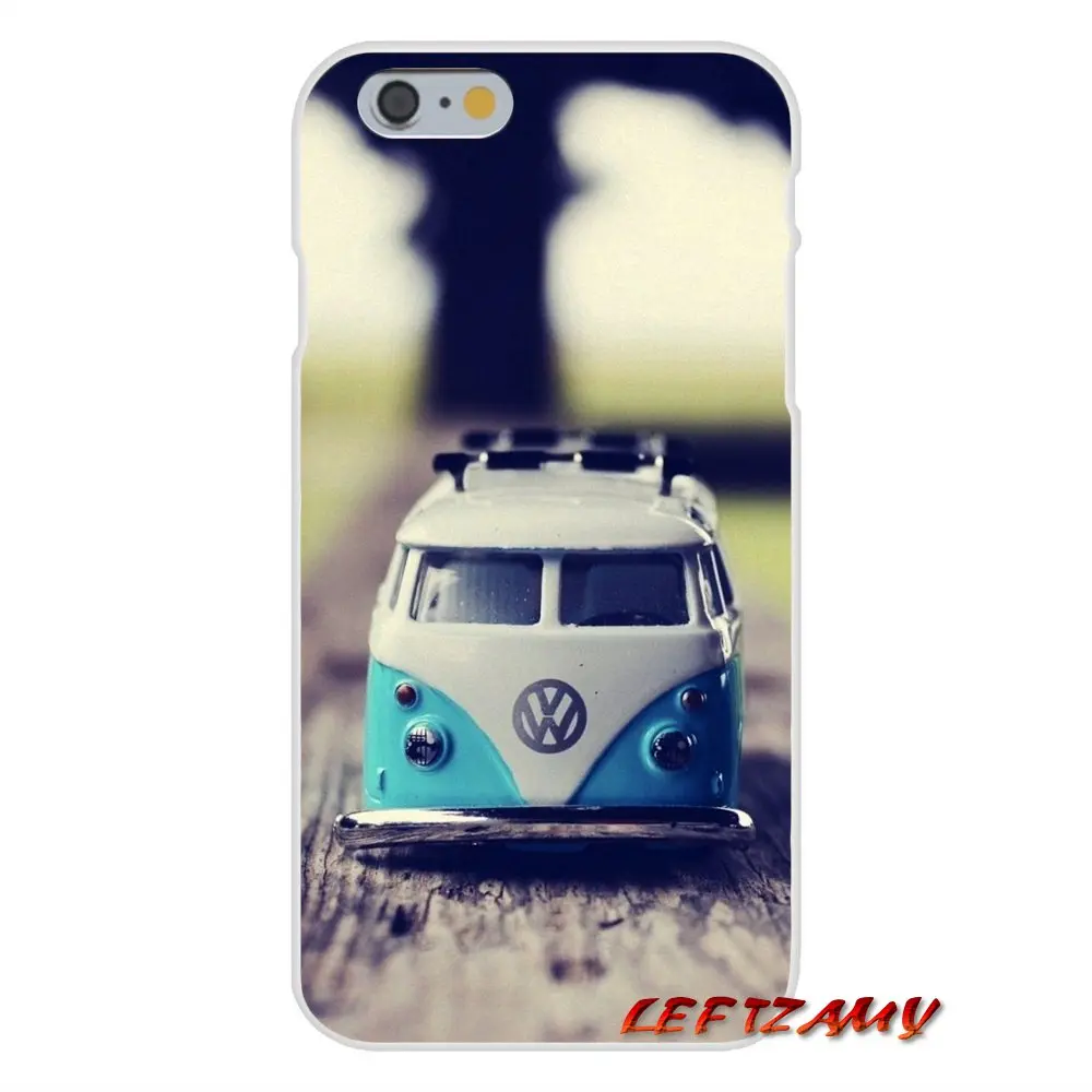 Для iPhone X 4 4S 5 5S 5C SE 6 S 7 8 плюс аксессуары телефон оболочки обложки ретро volkswagen Vw