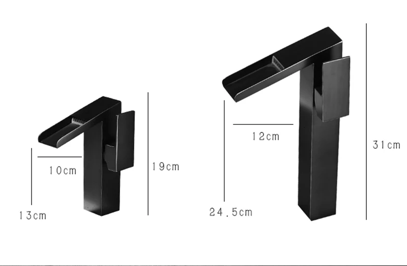 Водопад высокое качество латунный материал уникальный дизайн горячий и холодный
