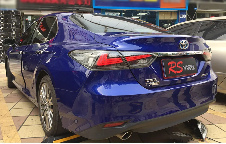4 шт. Набор для автостайлинга для Toyota Aurion Camry светодиодный задний фонарь для Benz стиль светодиодный задний фонарь светодиодные задние фары задняя лампа