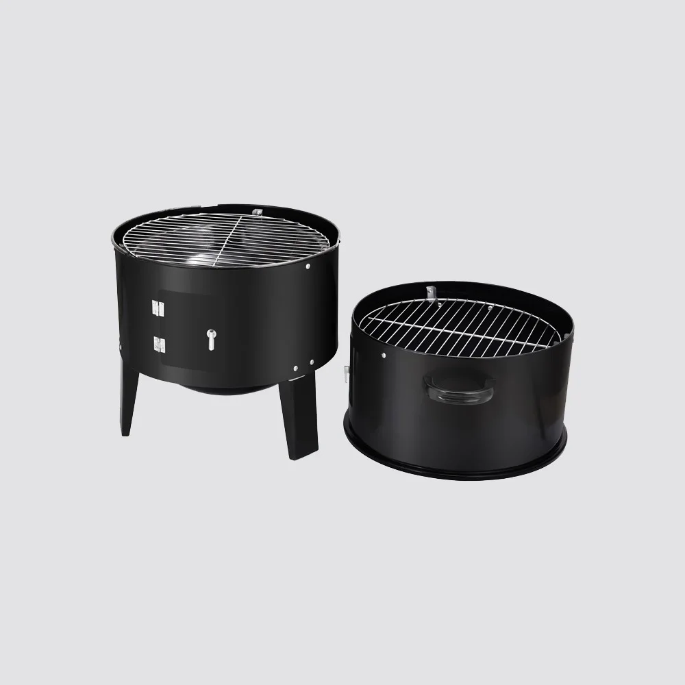 Новая модель инновационного металла 3 в 1 барбекю гриль жаровня Пароварка барбекю гриль портативный Открытый Кемпинг угольная Плита Гриль