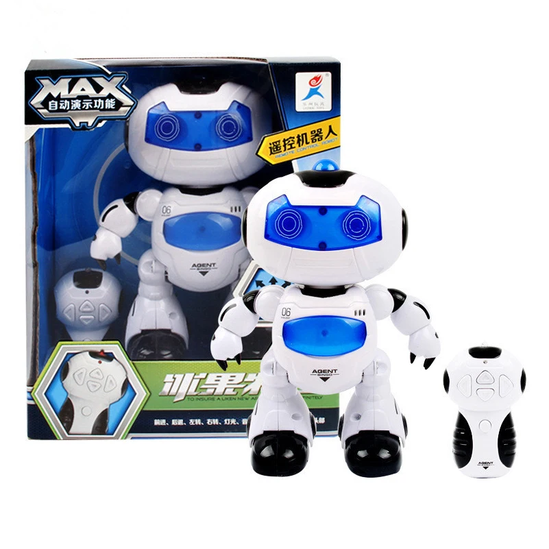 Abbyfrank RC робот игрушка электронная Дистанционное управление Музыкальные Прогулка