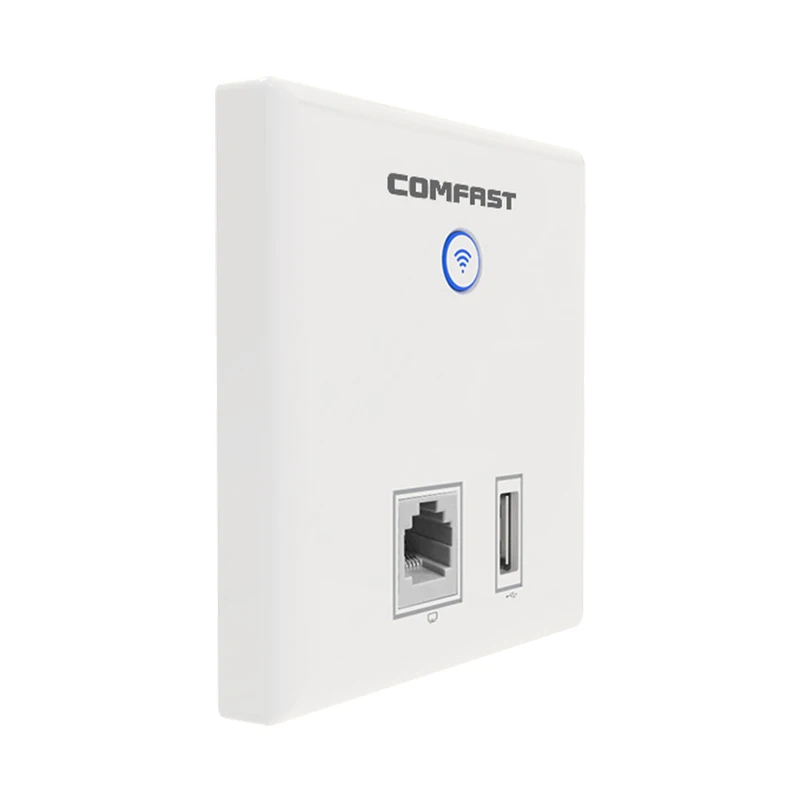 10 шт. 300 Мбит/с в стену AP Точка доступа Wi-Fi для отеля проект Поддержка AC Управление