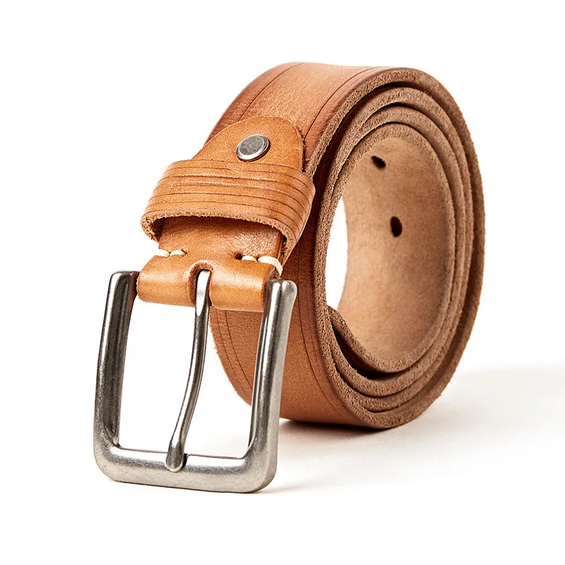 561 New Fashion Men's wide Belt men and Women Cowhide Leather Belts Pure Leather Male Belt