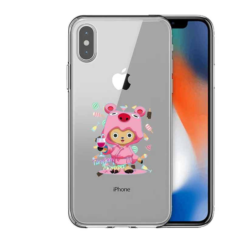 Чехол Caso de Telefone UMA PECA Anime Japones Luffy Zoro Coque для iphone 7 8plus X 11 12ProMAX Mini Мягкий Силиконовый