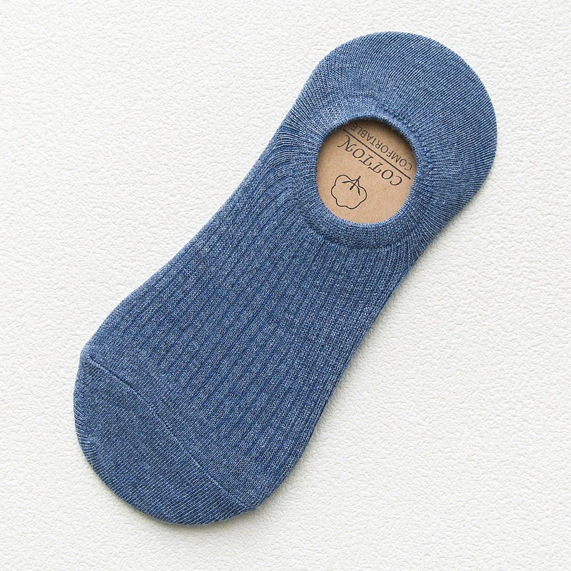 Calcetines hombre, хлопковые летние носки cortos verano coolmax algodon, Нескользящие мужские модные носки, 7 пар - Цвет: 3