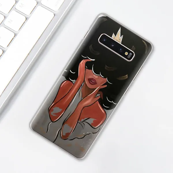 H10 Меланина попсовое чехол для телефона для samsung Galaxy S10e S10 плюс S7 S8 S9 Plus, Note 8, 9, 10, плюс S10 Примечание 10 5G жесткий чехол Coque - Цвет: H10