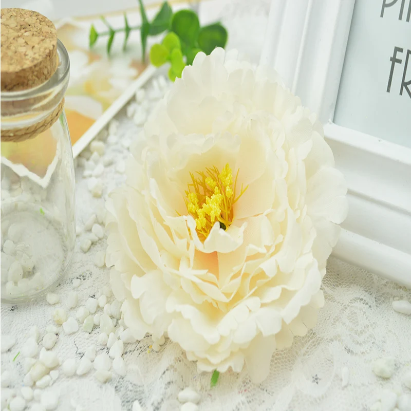 Искусственные головки цветов свежие и хорошие аксессуары для дома украшение