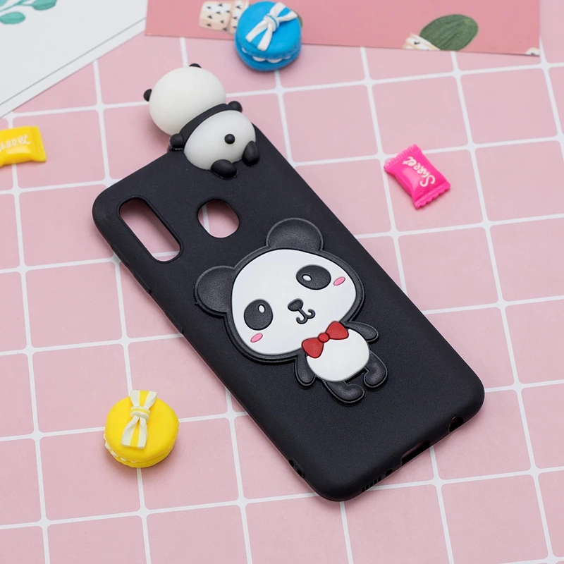 3D Unicorn Cartoon Case For Samsung Galaxy A20 A20E Cover Cute Toys Soft TPU Silicone |