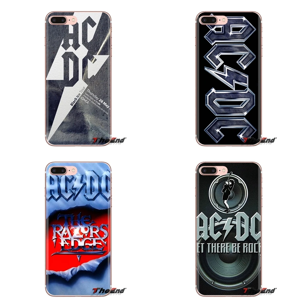 Band ACDC AC DC Malcolm Angus Soft Silicone Case For Huawei G7 G8 P7 P8 P9 P10 P20 P30 Lite Mini Pro P Smart Plus 2017 2018 2019 |