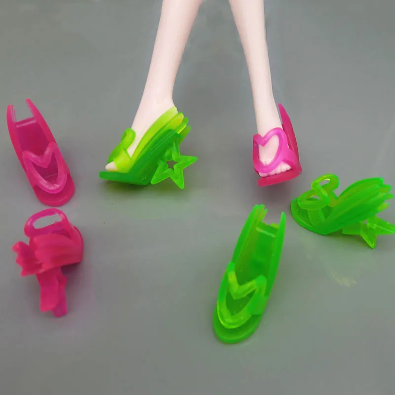 5 пар/лот аксессуары для кукол модная обувь Monster High высококачественные босоножки