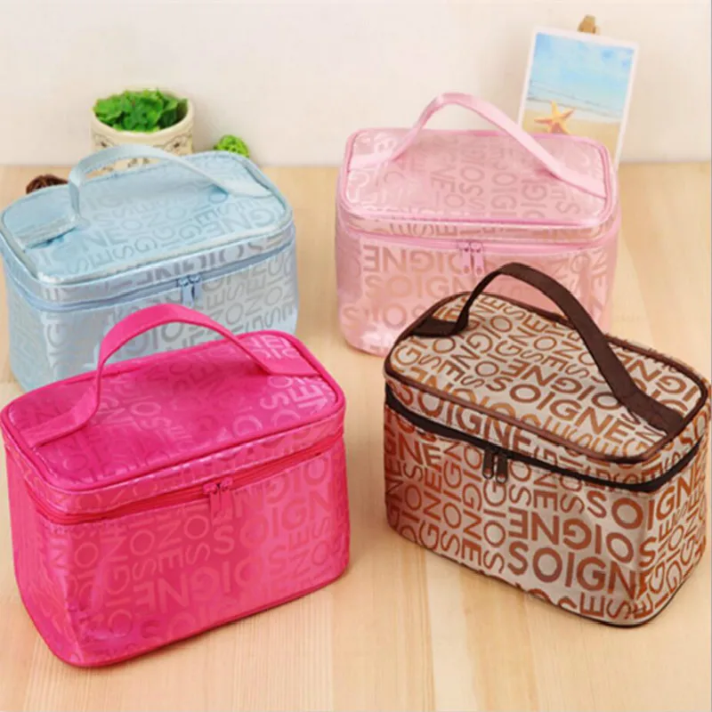 Косметички первой необходимости Para Viagens Make Up Bag Pochette Oiletry Мода квартет путешествия руки получить туалетные сумки