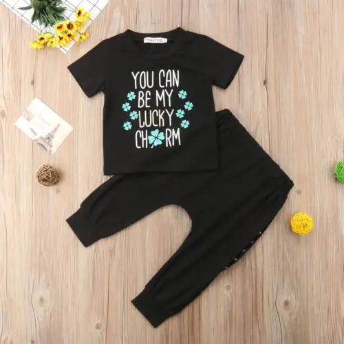 Emmababy 6Months-4Yeras одежда для малышей мальчиков короткий рукав Футболка-топ +