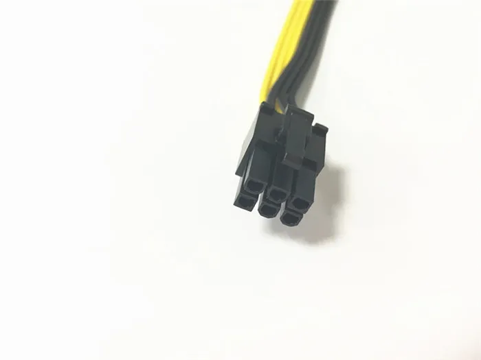 

pci-e PCIE 6Pin 2*3pin Male to 8Pin(6+2)pin Extension Cable Supply Extension Cable Power cord 6 pin+8 pin for video card