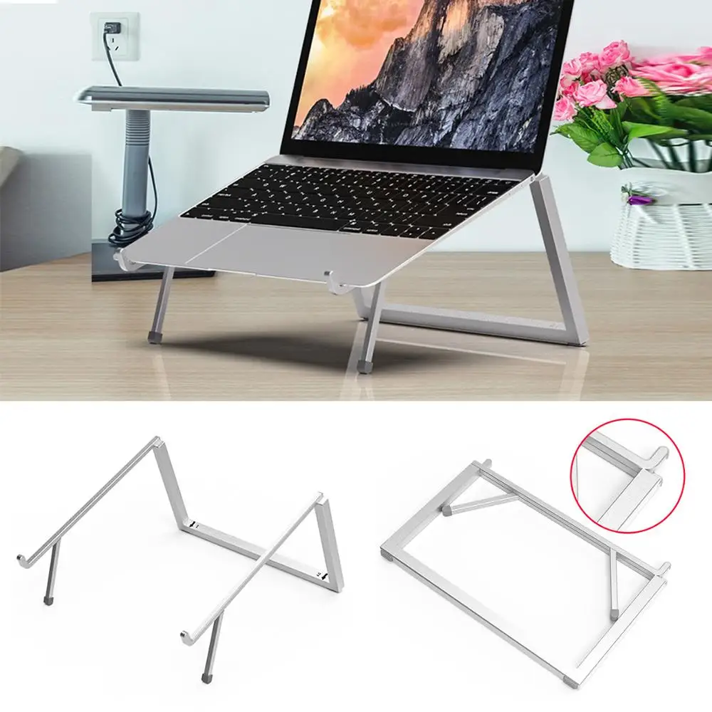 Besegad Складная охлаждающая подставка держатель для iPad Apple Macbook Lenovo Samsung 10 15 дюймов