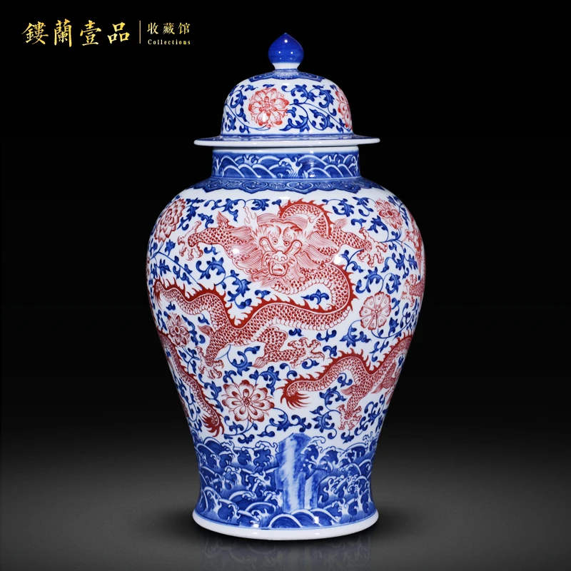 

Керамика синий и белый китайский shuangfeng стиль украшения дома