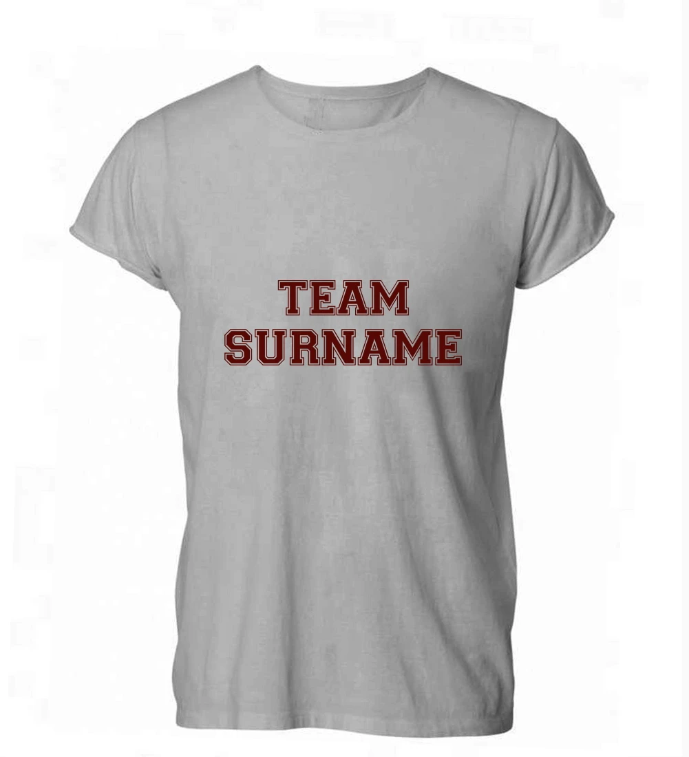 Коллекция 2019 персонализированная футболка с фамилией крутая именем семьи