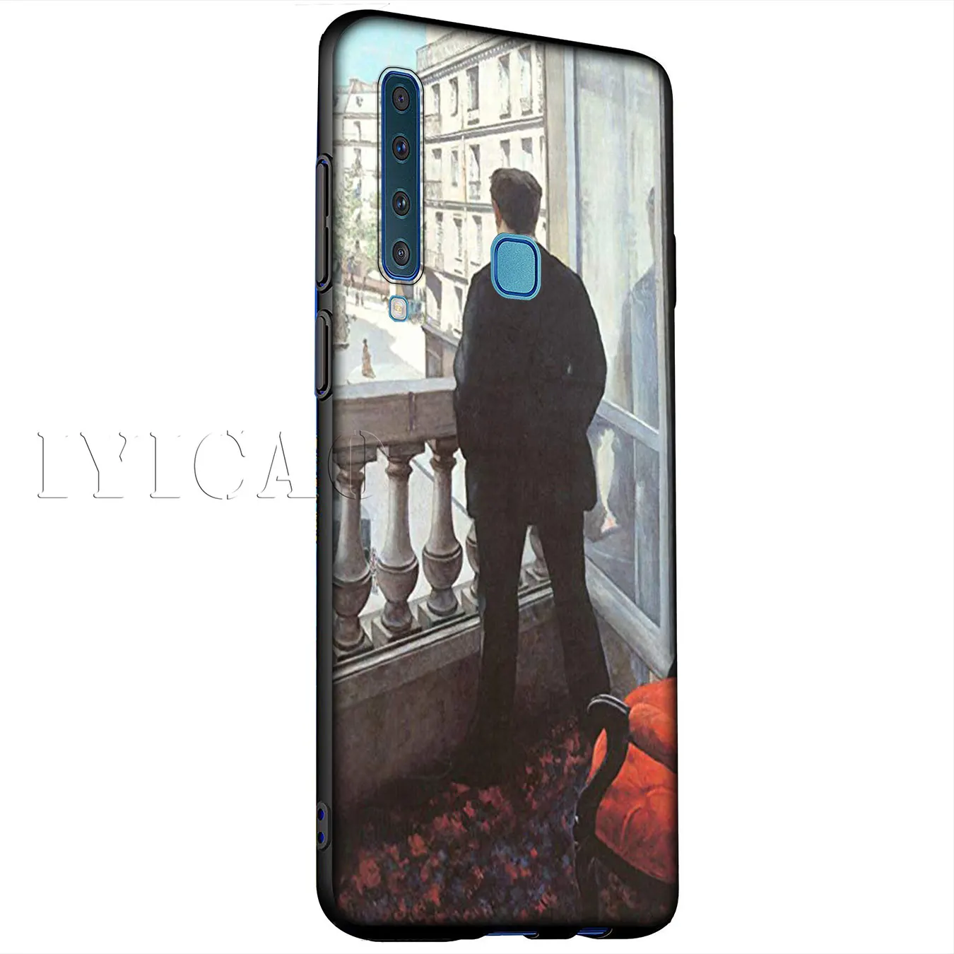 IYICAO Classic Art Silicone Soft Case for Samsung Galaxy A6 Plus A9 A8 A7 2018 A3 A5 2016 2017 Note 9 8 | Мобильные телефоны и
